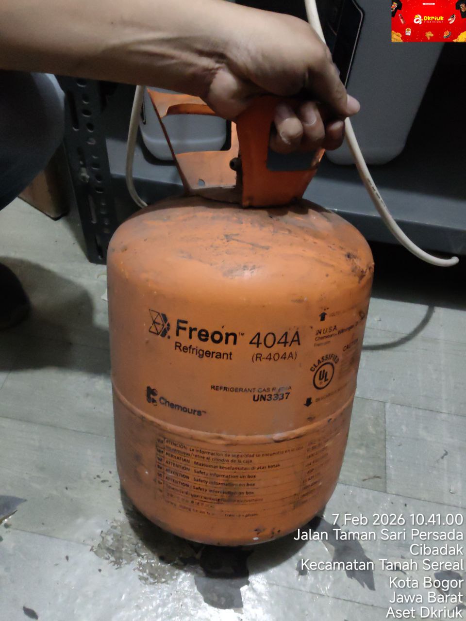 Tabung Preon R404A