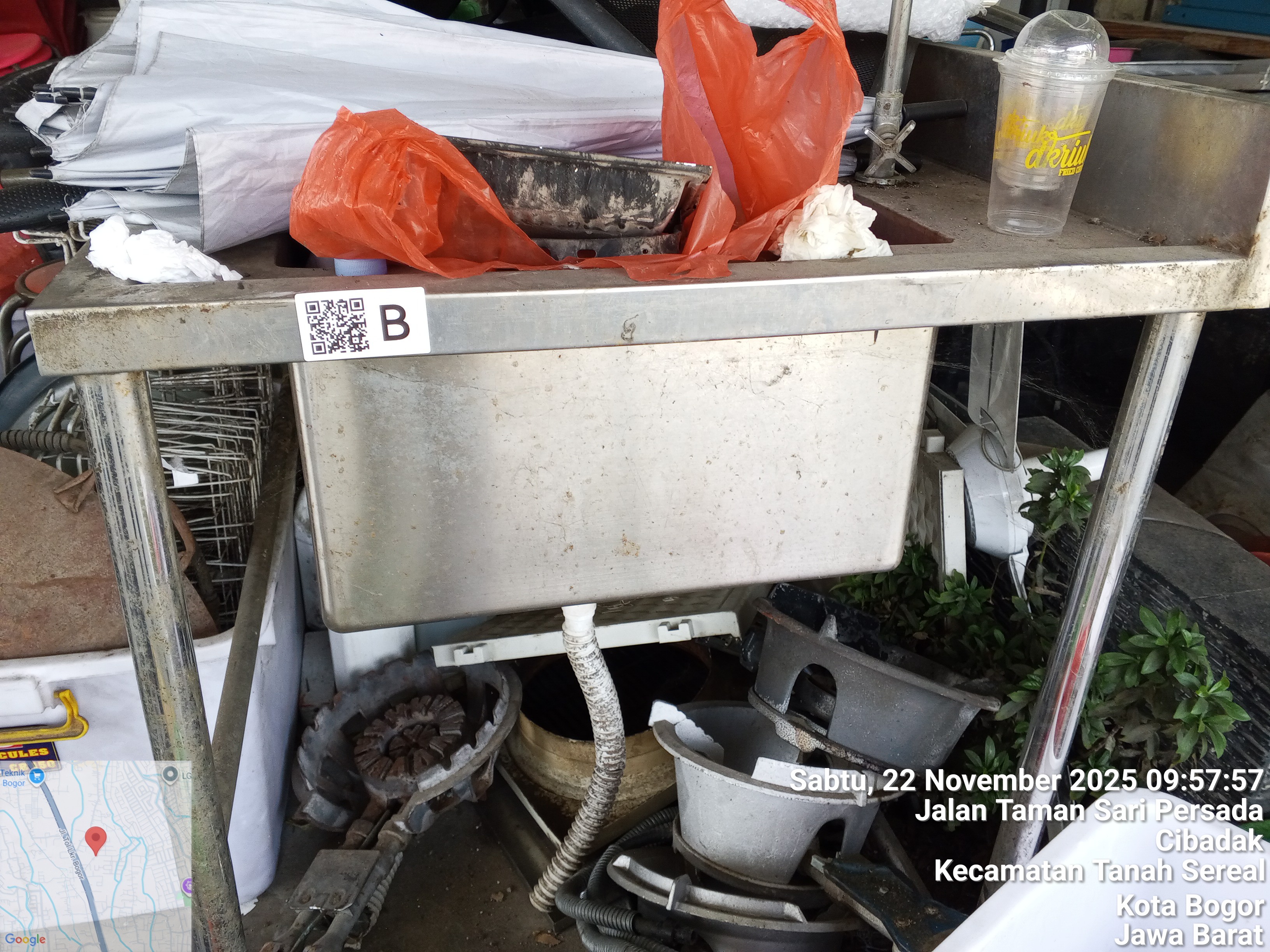 Westafel Besar Karat